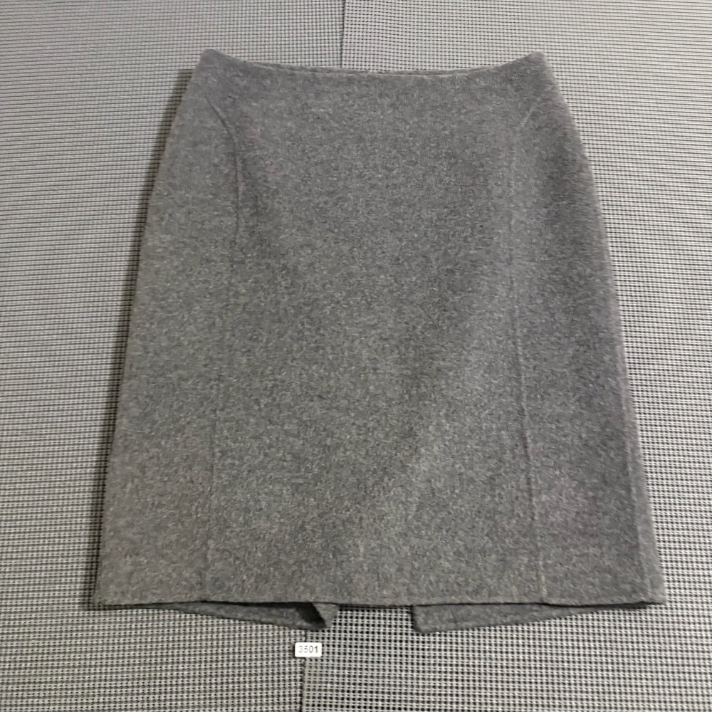 Talbots Petites Gray Textured Pencil Skirt Size 4p